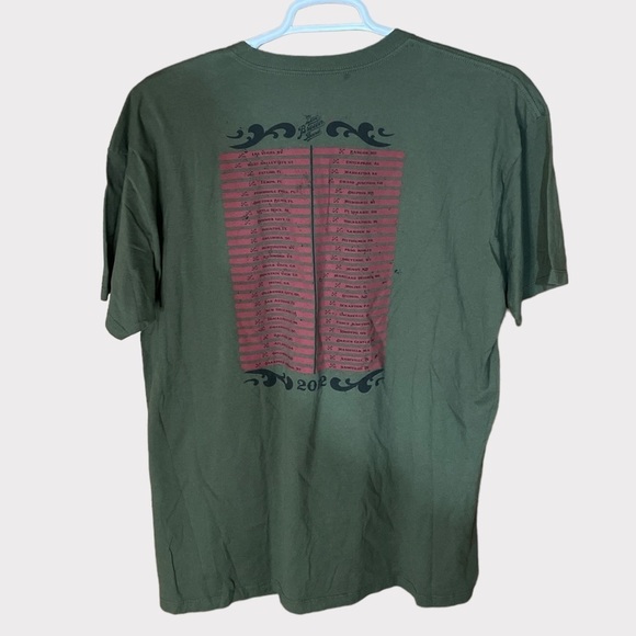 2012 Zac Brown Band T-shirt Mens XXL Concert Casual Country Rock Music Tour Logo - Picture 2 of 7